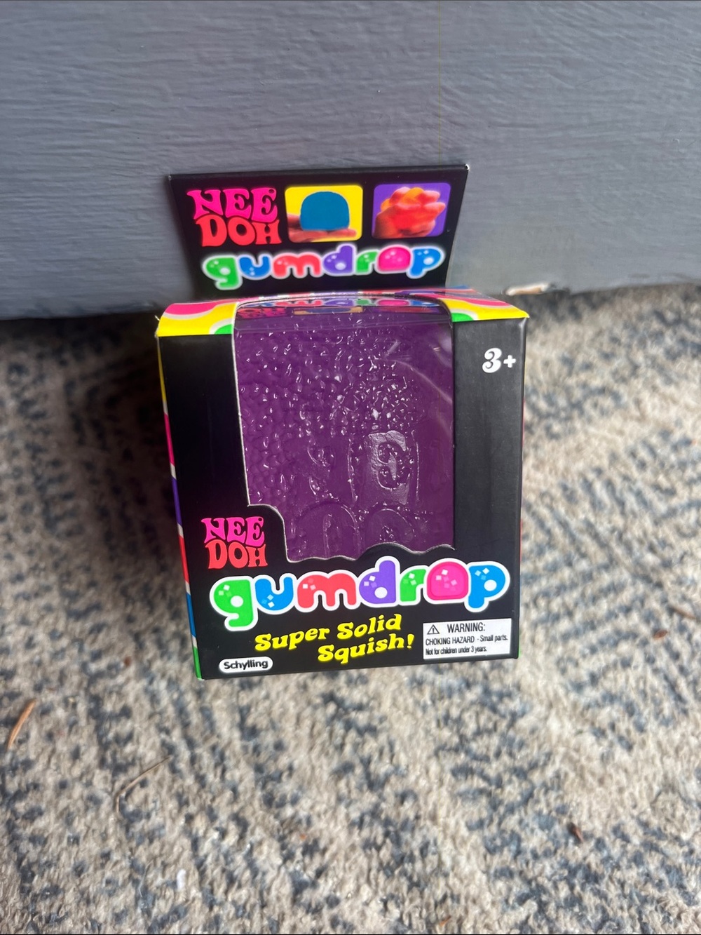 Needoh Gumdrop Super Solid Squish - Purple